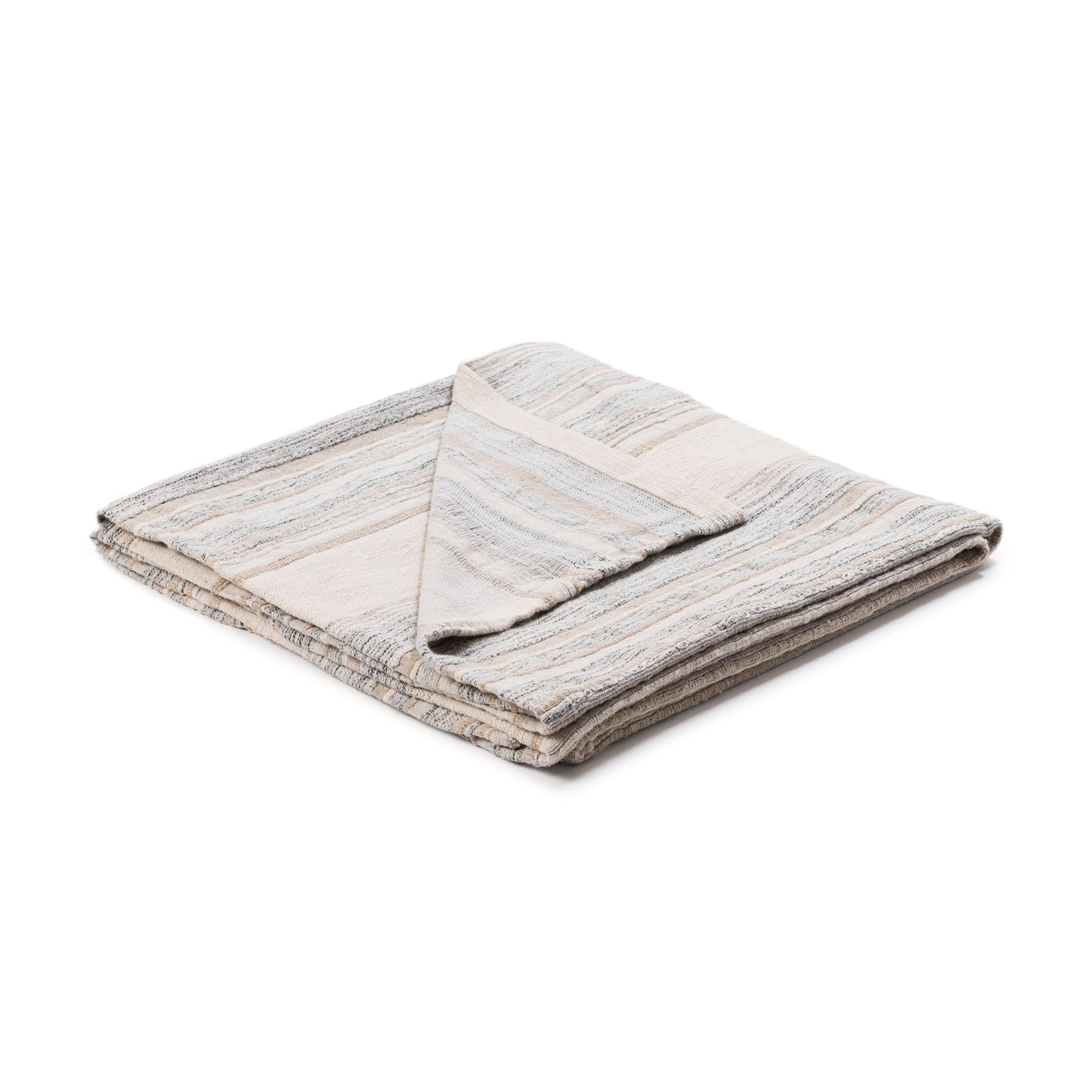 Rockport - 50" x 70" Throw - Ivory Multi