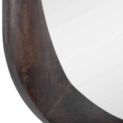 Sheldon - Mid-Century Mirror - Dark Brown