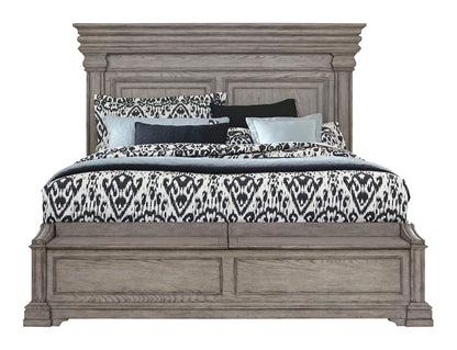 Madison Ridge - Panel Bed With Blanket Chest Footboard