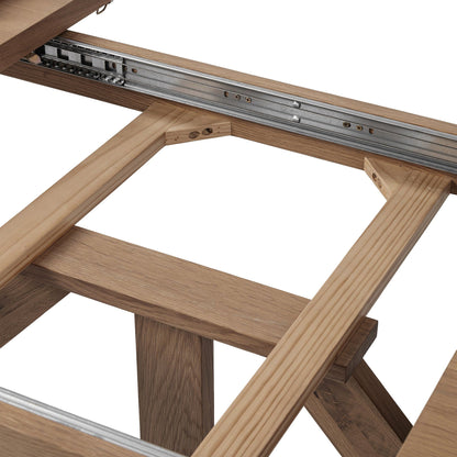 Marla - Dining Table With Extensions - Natural Mist