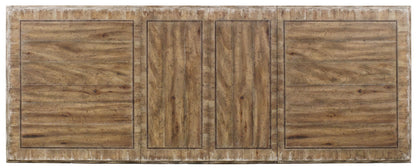 Chatelet - Rectangle Leg Dining Table With 2 18" Leaves - Light Brown