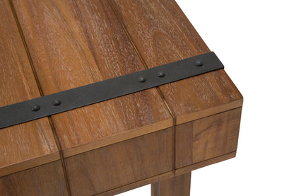 Brooklyn Walk - Console Table - Burnt Umber