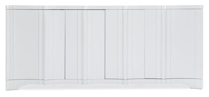 Melange - Corinth 4-Door Entertainment Console - White