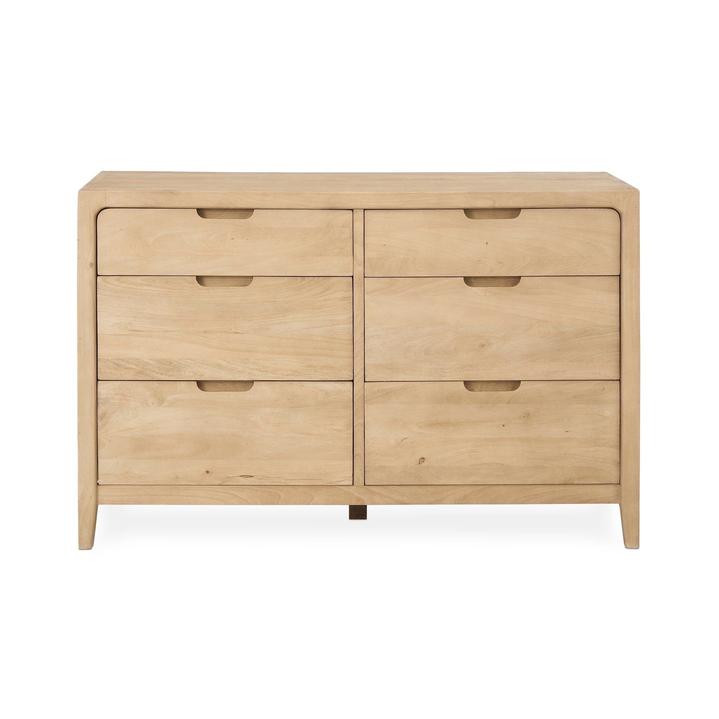 Laguna - 6 Drawer Dresser - Natural Maple