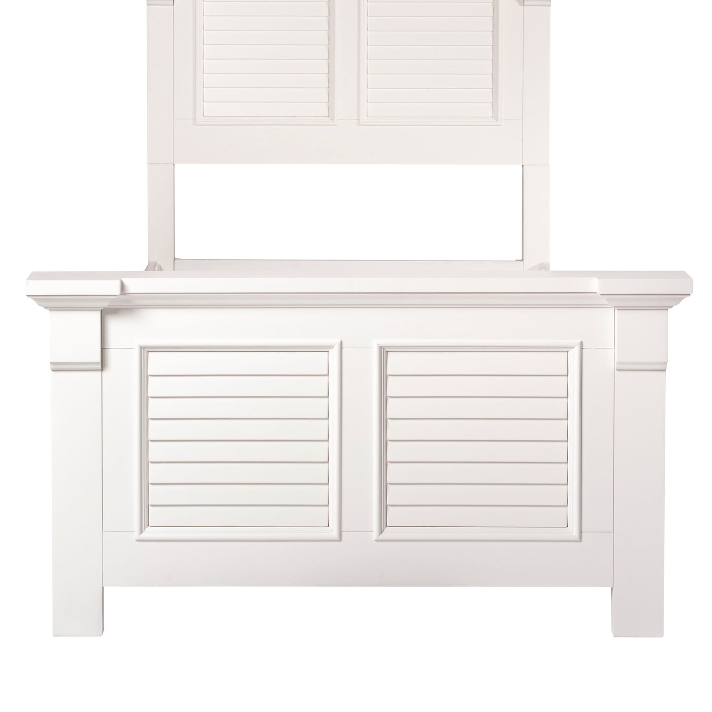 Summer House - Twin Panel Footboard - Oyster White