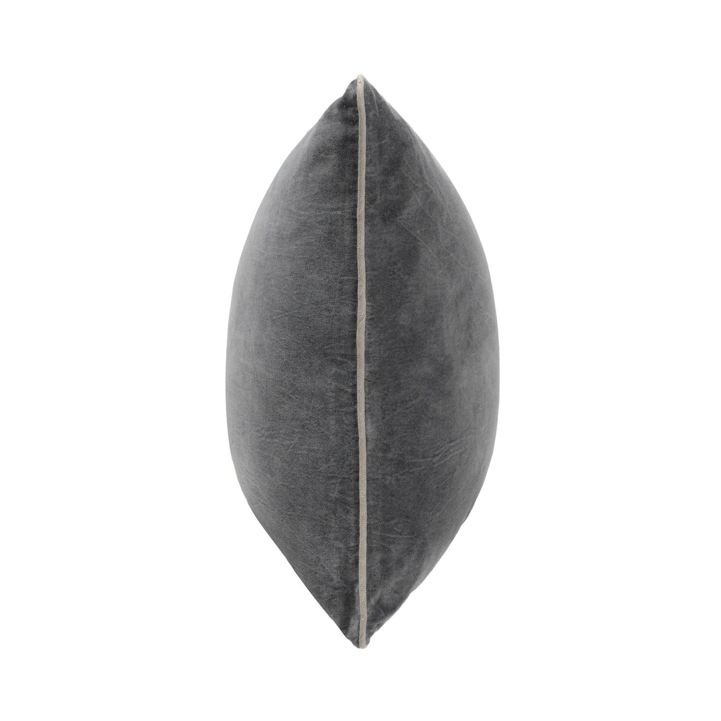 Heirloom Velvet - SLD Pillow - Stone Gray