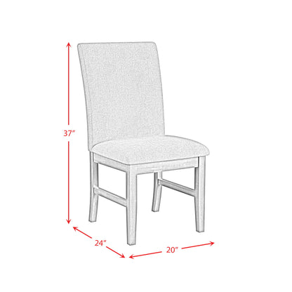 Santa Barbara - Fabric Dining Side Chair (Set of 2)