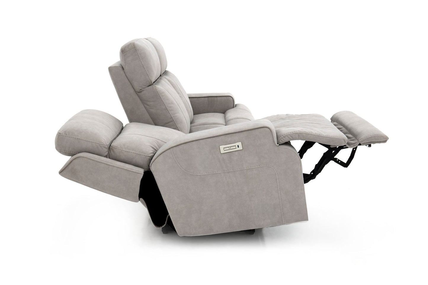 Ashbee - Power Sofa With Power Recline, Power Headrest, Zero Gravity And 3" Footrest Extension