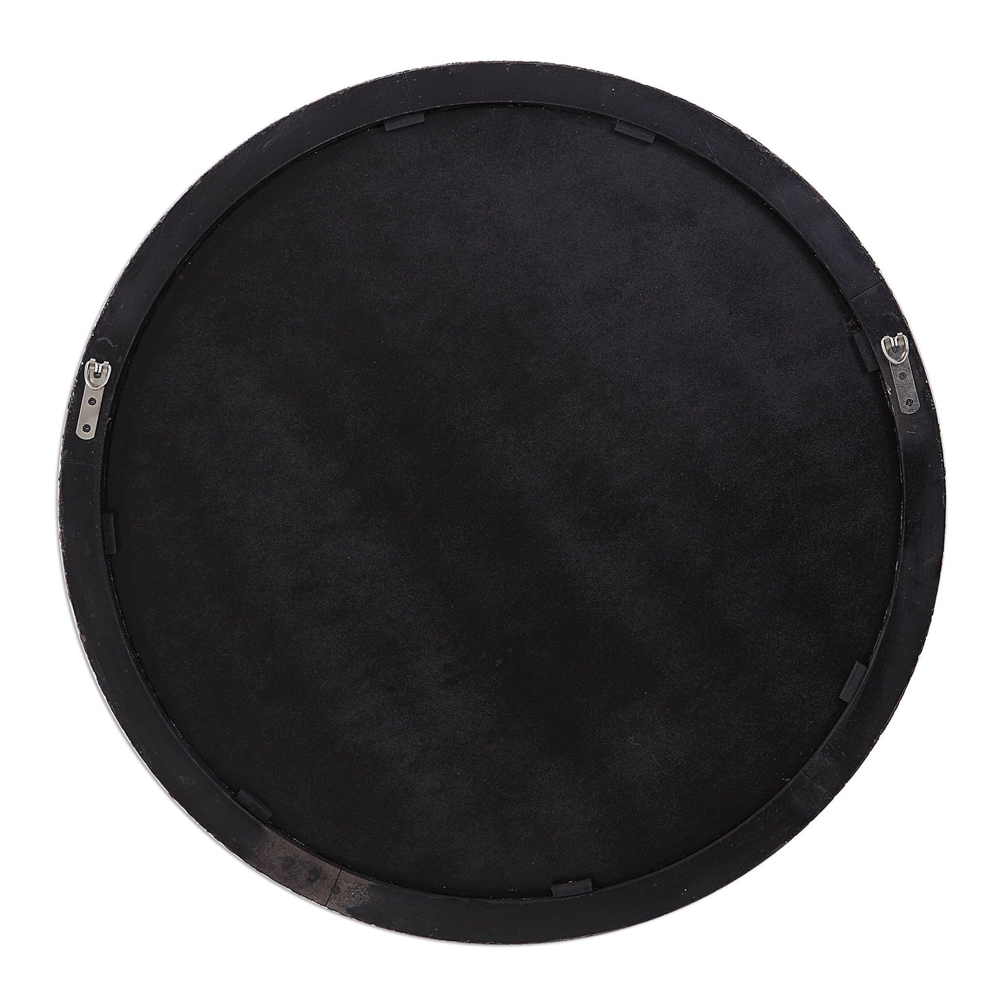 Wayde - Bark Round Mirror - Gold