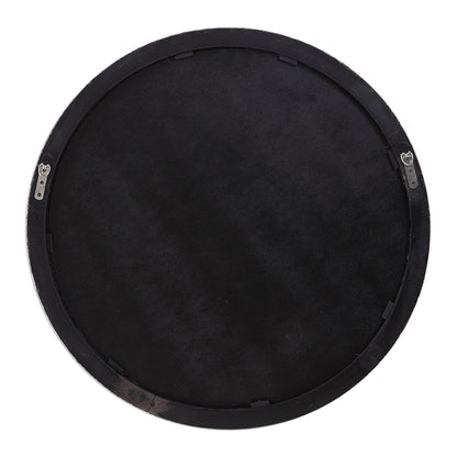 Wayde - Bark Round Mirror - Gold