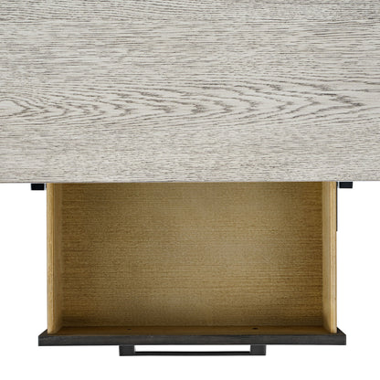 Axel - Server - Light Gray / Espresso