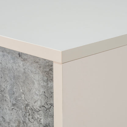 Pavira - 5-Drawer Chest - Stone