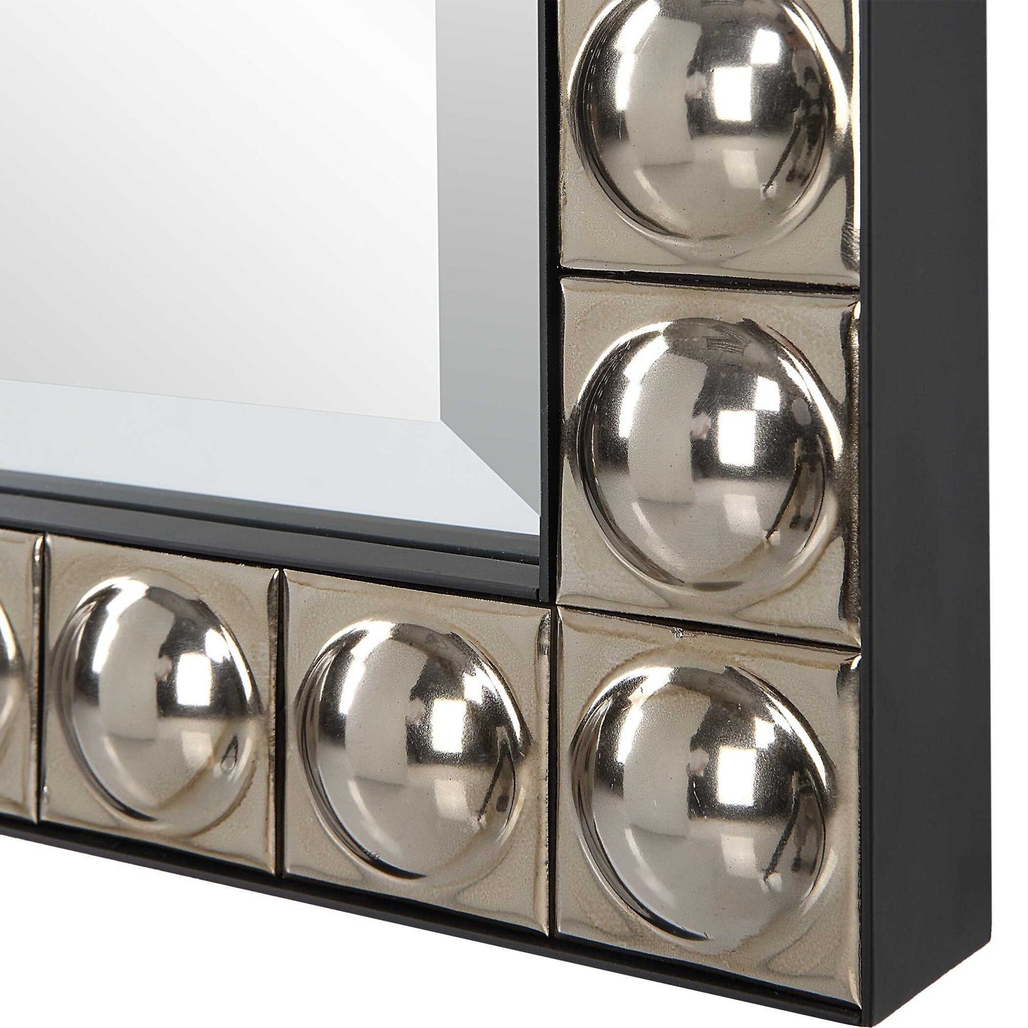 Silvio - Tiled Vanity Mirror - Gold