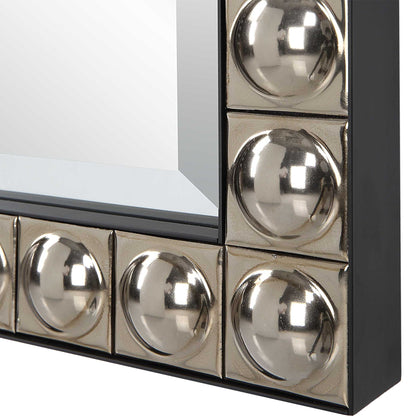 Silvio - Tiled Vanity Mirror - Gold