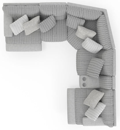 Abraxas - 6 Piece Reclining Sectional