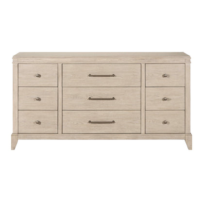 New Haven - 9 Drawer Dresser - White