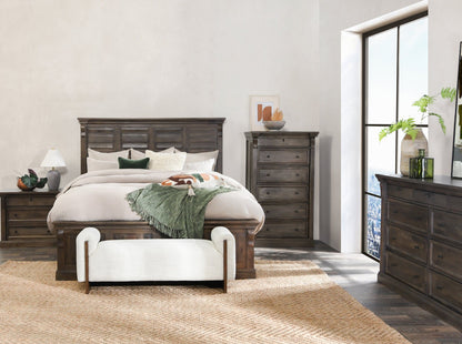 Adelaide - Wood 6 Drawer Chest - Cocoa Brown