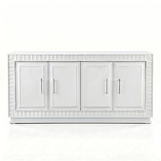Klein - Four Door Cabinet - White