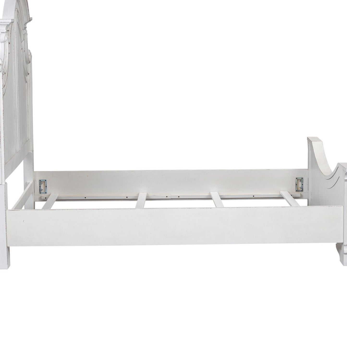 Magnolia Manor - Panel Bed Rails Length - Antique White