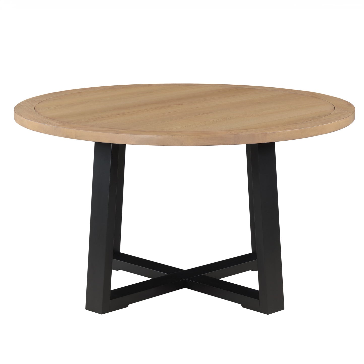 Magnolia - Round Dining Set With Two Tone Table