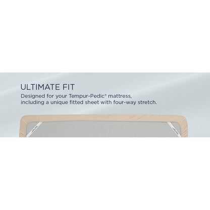 Linens - Tempur Classic Cotton Sheet Set - Cool Gray
