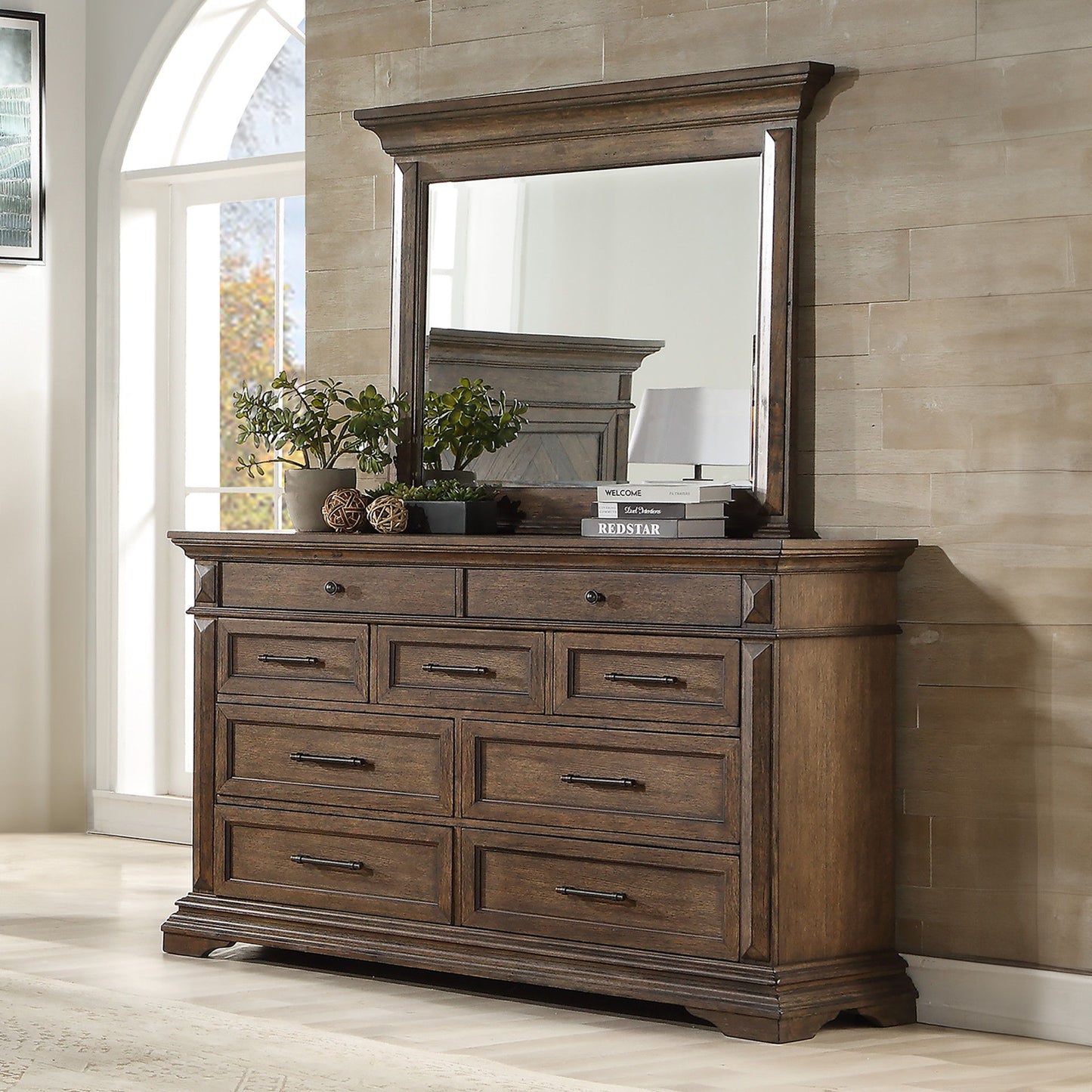 Mar Vista - Mirror - Walnut