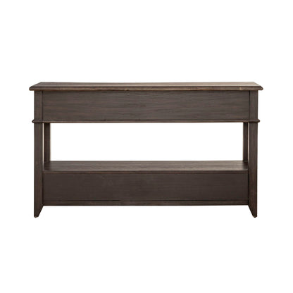 Mill Creek - 2 Drawer Sofa Table - Peppercorn