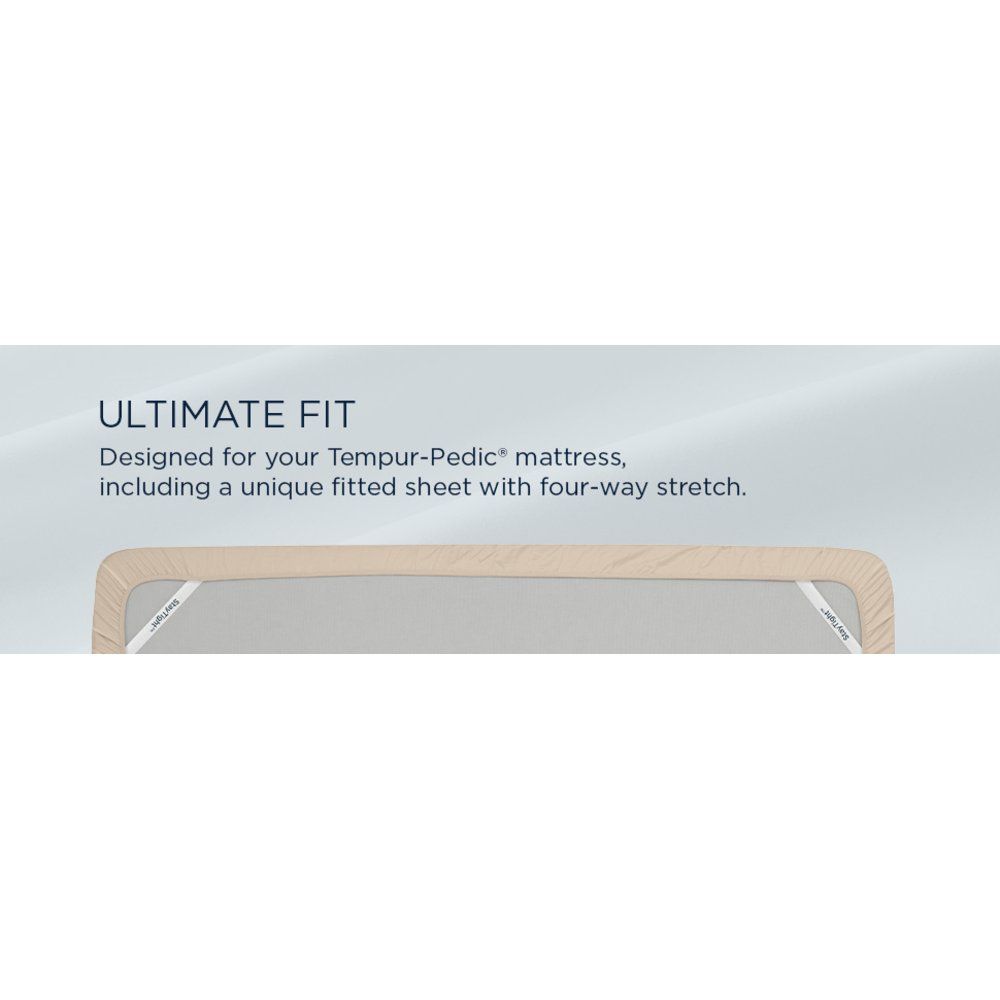Linens - Tempur Classic Cotton Sheet Set - Sleepy Silver Mist