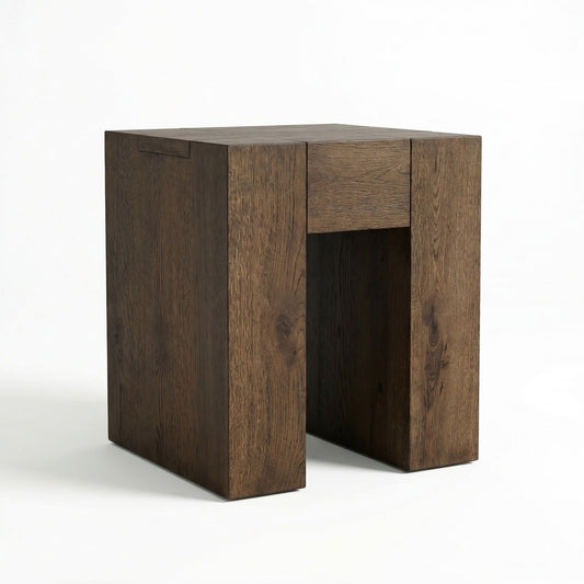 Fischer - End Table - Brown