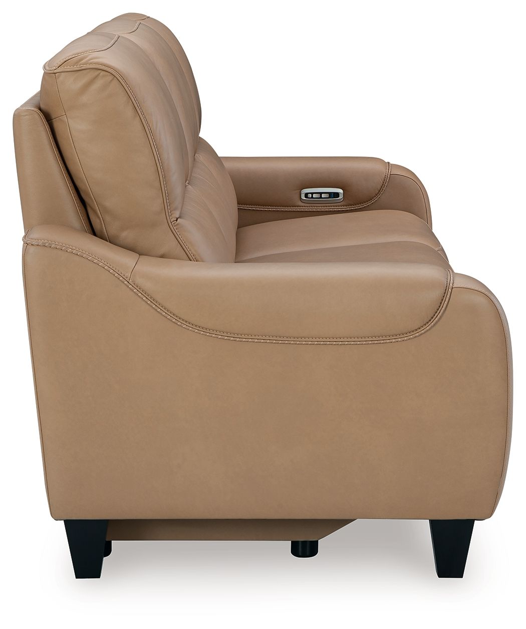 Mosswell - Power Reclining Sofa With Adj Headrest - Toffee