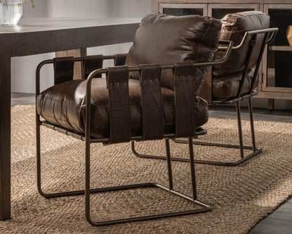 Strapling - Leather Dining Chair