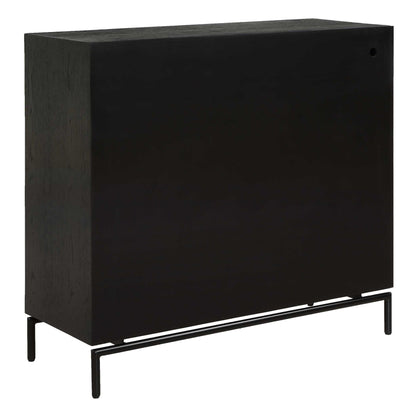 Briseis - 2 Door Cabinet - Black