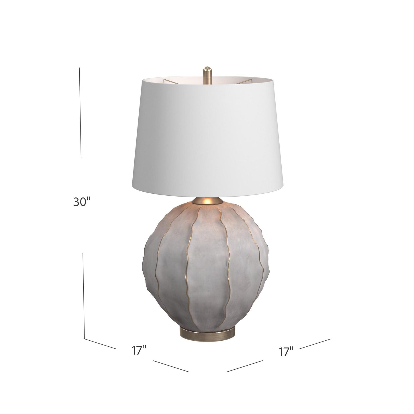 Annapurna - Table Lamp - Silver