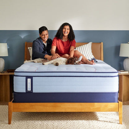 Posturepedic - Medina II Euro Pillow Top Medium Mattress