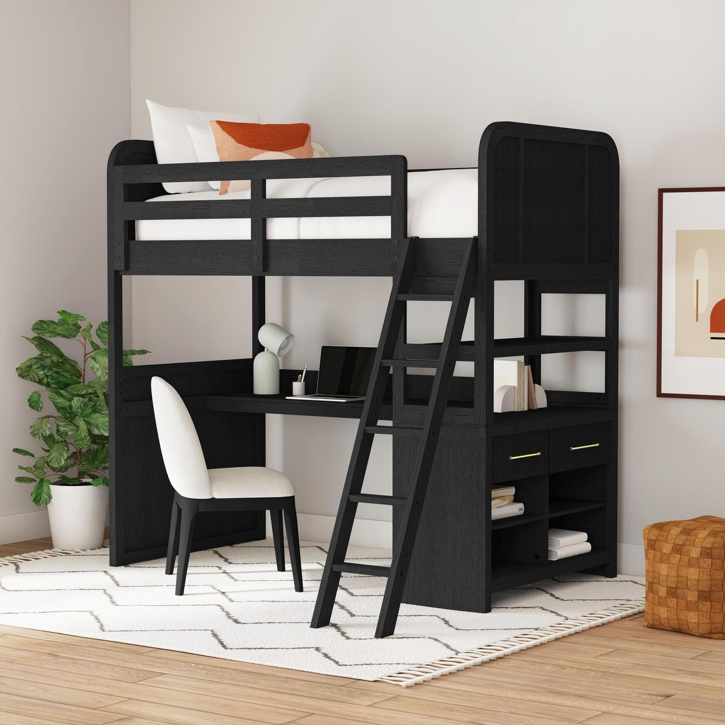 Ridgemont - Loft Complete Bunk Bed
