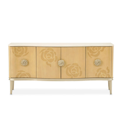 Camellia Field - Wood Sideboard