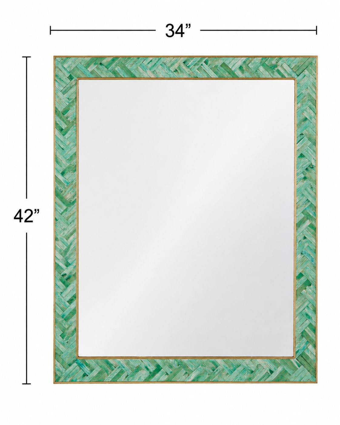 Julianne - Wall Mirror - Green