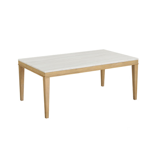 Essence - 70" Rectangle Dining Table With Marble Top