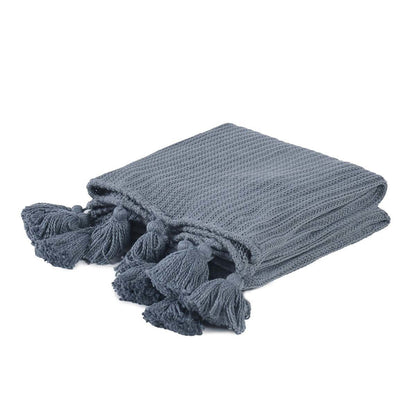Veda - TC Throw - Sea Fog Blue