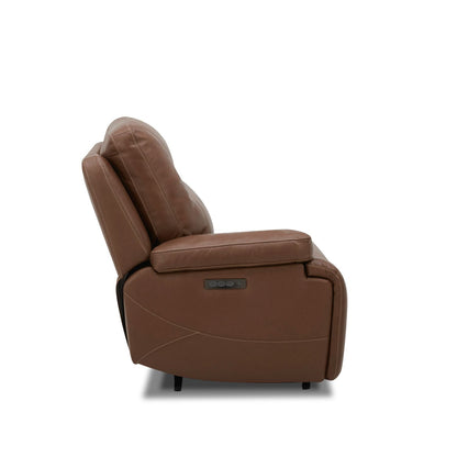 Cameron - Left Arm Recliner P3 & ZG - Dakota Saddle