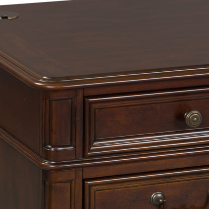 Brayton Manor - Jr Executive Credenza Top - Cognac
