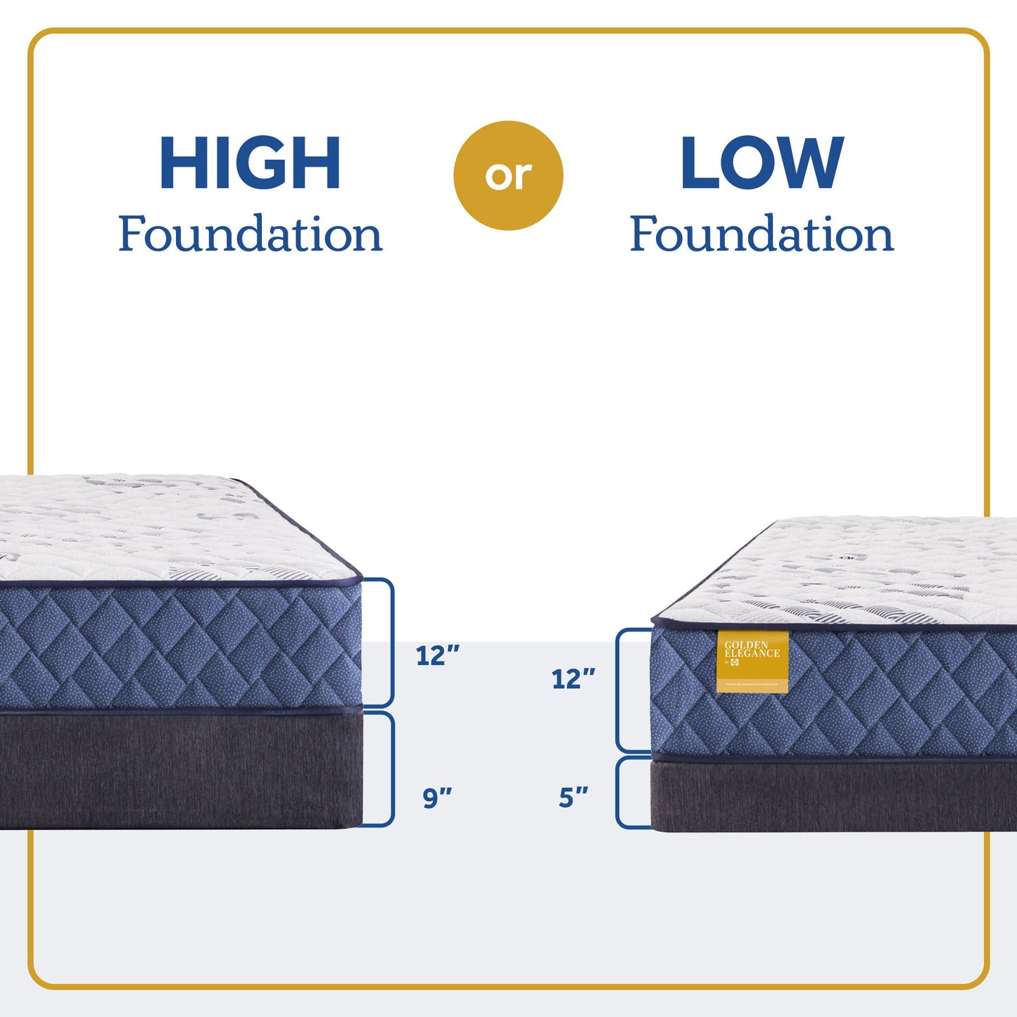 Golden Elegance - Palace Park Soft Tight Top Mattress