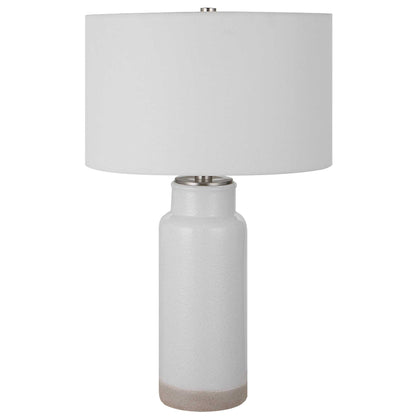 Albany - Farmhouse Table Lamp - White