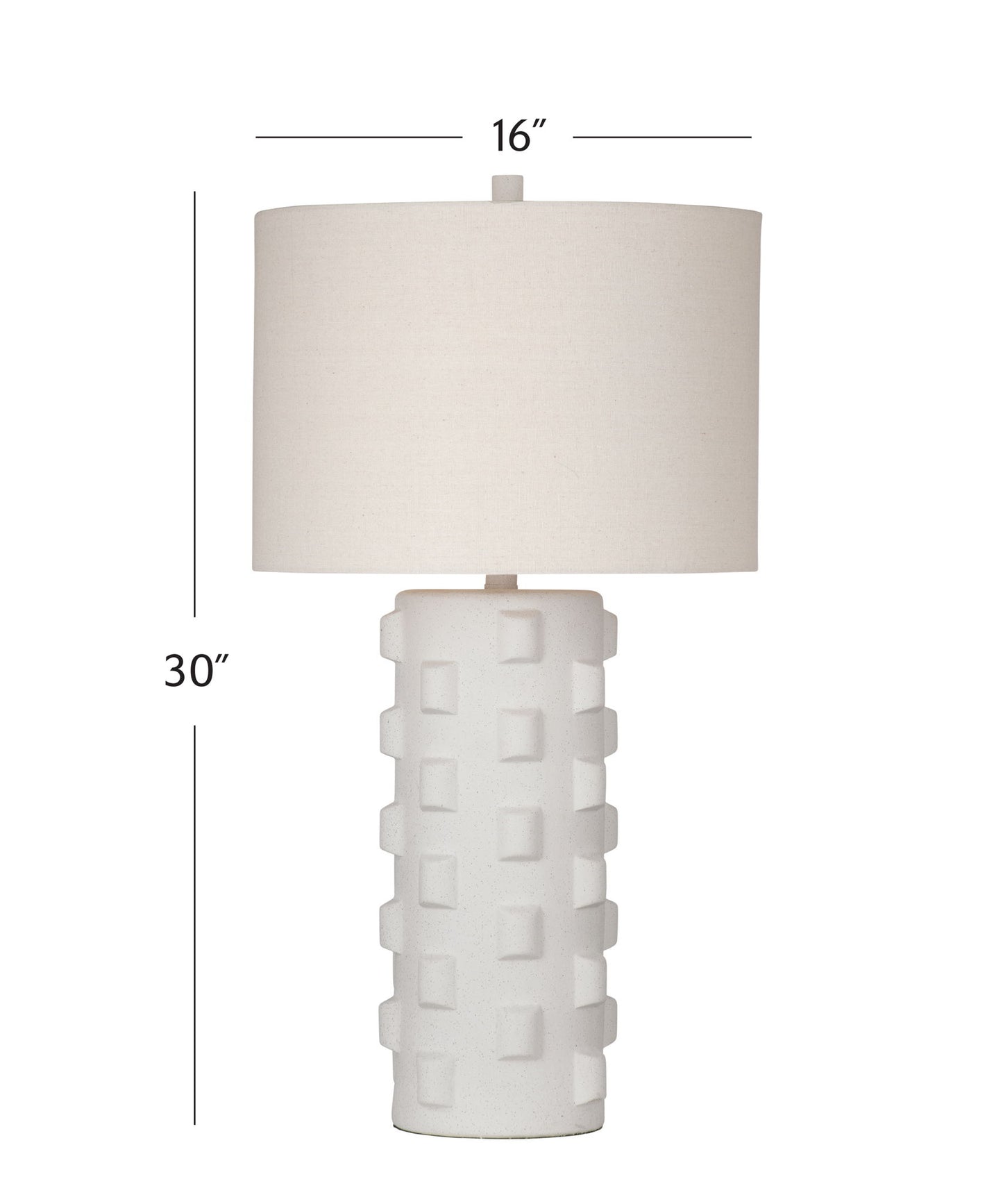 Mellette - Table Lamp - White