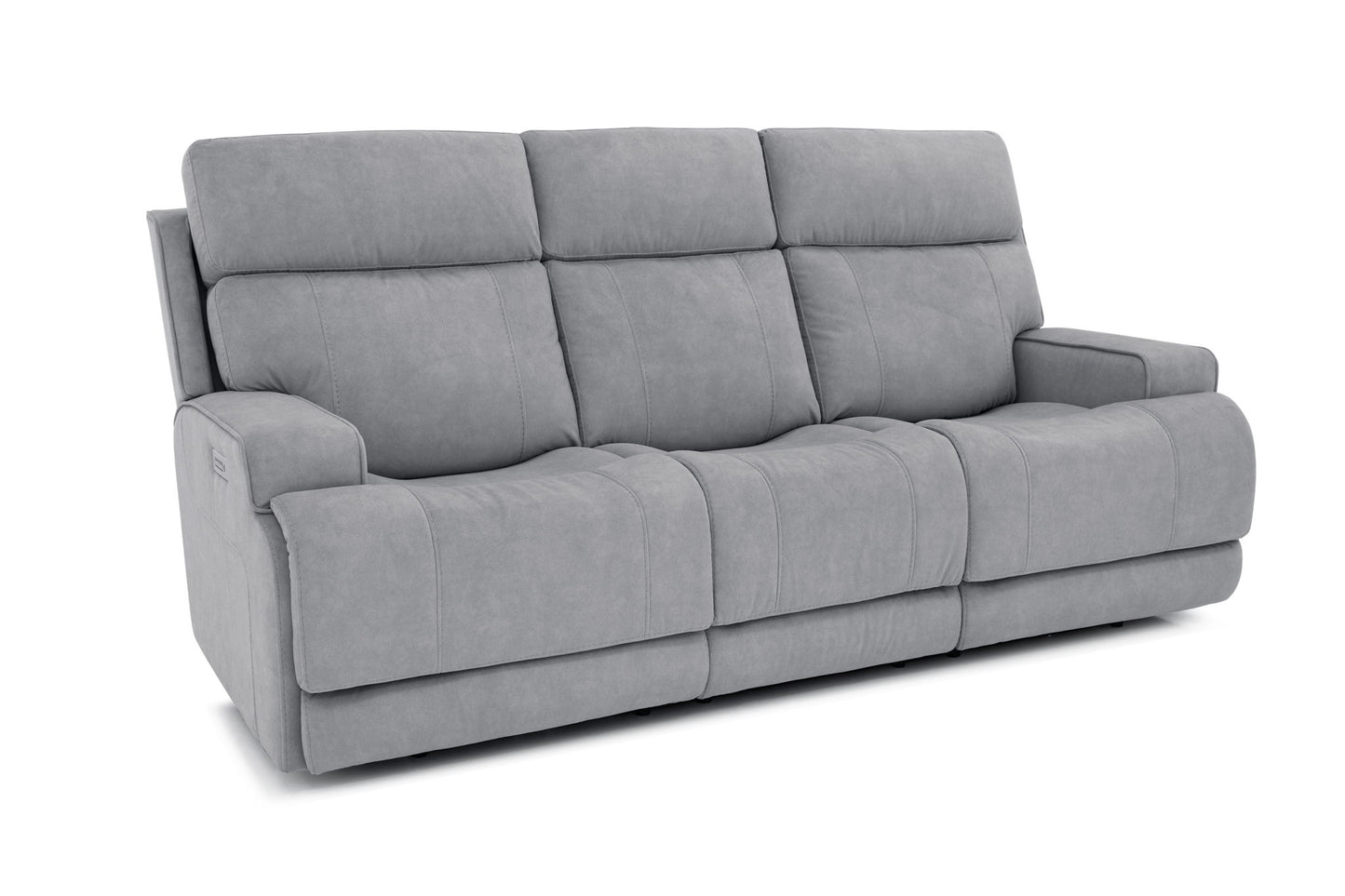 Ashbee - Power Sofa With Power Recline, Power Headrest, Zero Gravity And 3" Footrest Extension