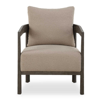 Sienna - Sand Fabric Accent Chair