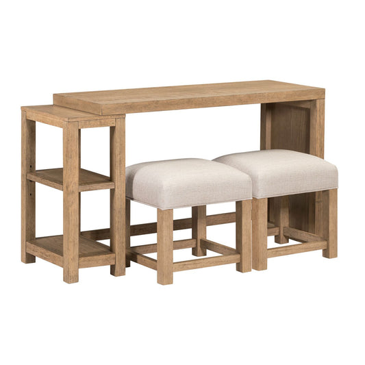 Corso - 3 Piece Console Set - Brown