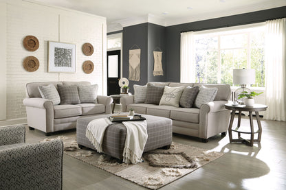 Lewiston - Cocktail Ottoman - Charcoal
