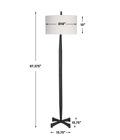 Counteract - Rust Metal Lamp