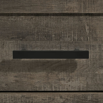 Eleanor - Dresser & Mirror Set - Mocha Gray